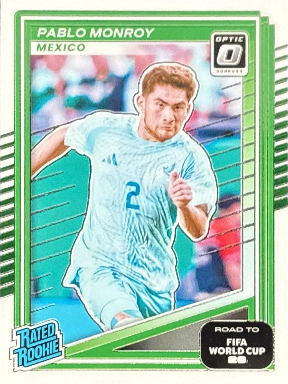 Panini Optic Pablo Monroy Rookie World Cup Soccer Trading Card